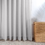 Oslo Taped Unlined Curtain - Mist - 270 X 218CM