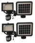 54 LED Solar Motion Sensor Outdoor Light - 2 Pack