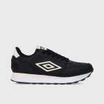 Umbra Umbro Women's Addison Plus Sneaker Black white _ 181422 _ Black - 8 Black