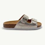 Chicago Leather Sandal - Gold Specs - 8