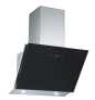 Falco 60CM Black Glass Slanted Extractor - FAL-60-30BG