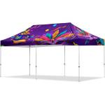 3M Coated Steel Sublimated Gazebo 6M X