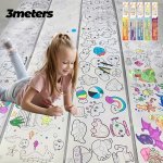 Doodle Painting Roll Painting Paper Roll Diy Painting Painting Color Filling Develop Imagination Painting Tools Without Pen Unco
