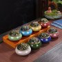 1PC Ceramic Aromatherapy Stove Chinese Incense Burner Living Room Bedroom Bathroom Zen Incense Burner Study Desktop Decoration Give It As A Gift Chat Over