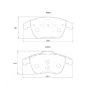 Kbc Brake Pads Front For Audi Citroen Peugeot Vw - Spares Direct