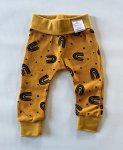 0-3 Mustard Rainbow Harem Pants