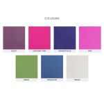 Polycotton Fitted Sheet- King Assorted Colours - Green
