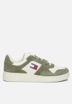 Tommy Hilfiger Tjm Basket Leather - Washed Army