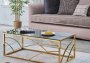 Efurn- Luxe Gold Coffee Table