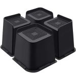 Annkut Bed Risers 6 Inch Heavy Duty Furniture Risers For Bed Desk Table Sofa Couch Oversized Bed Lifts Risers Support Up To 5000