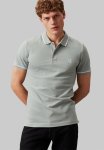 Calvin Klein Tipping Slim Polo - Slate Gray