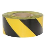 Yellow & Black Barrier Tape 75MM X 500M