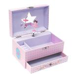 The Ballerina's Tune - Musical Jewellery Box By