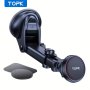 Topk Magnetic Car Phone Mount N52 Strong Magnet Dashboard Suction Cup Car Phone Holder With Adjustable Telescopic Arm For All Cell Phones