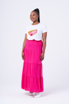 Maxi Skirt - 40 Fucia