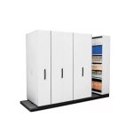 Steel Bulk Filer Mobile Shelving 8 Bay 368 X 110 X 232 Cm Motorcraft Grey 8BAY360