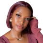 10 Brazilian Human Hair Wine Red Colour 99J Bob Wig