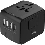 Snug 4 Port Universal Travel Adapter