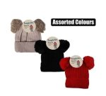 Beanie Kids 2-TASSLE+FLEECE 16CM Marketplace Brits Bros