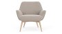Oscar Chair Agnes Brown Oak Soap Legs