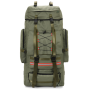 130L Extra Large Waterproof Outdoor Backpack - Green
