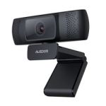 Ausdom AF640 1080P Fhd Wide Angle Desktop Webcam Black