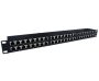 Acconet. Acconet 48 Port RJ45 Patch Panel 2U Black