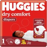 Huggies Dry Comfort Nappies Value Pack Size 1 58S