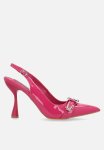 Madison Laken Heel - Fuschia