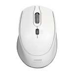Connect Silent 1600DPI 3 Button Wireless Mouse – White