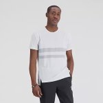New Balance Men's Accelerate Ss Graphic Tee - Ice Blue - XL