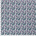 Visse Poplin Print Petrol 19687-024