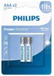 Philips Power Alkaline Battery Aaa 2 Pack