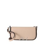 K signature Two-way Crossbody Bag -nude Pink