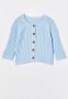 Cotton On Organic Knit Cardigan - White Water Blue