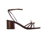 Ankle Strap Leaf Sandal -coco
