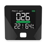 Indoor CO2 Meter Temperature And Relative Humidity Carbon Dioxide Detector Air Ndir Channel Tool