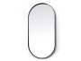 NATIVE Deep Frame Pod Mirror Black