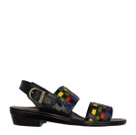 Jerico J262 Mens Sandals Black Multi