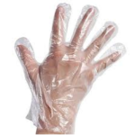 Disposable Polyethylene Gloves – Large