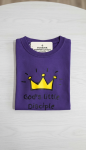 Kids Gods Little Disciple Purple T-Shirt - 7 To 8