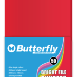 Strip File Divider Bright Board Red – FIL070