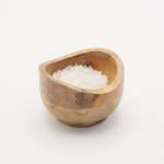 Terra Mango Wood Small Curved Bowl - Light