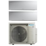 Daikin Multi-split 2 Rooms 9000 Btu + 12000 Btu Emura White