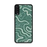 Custom Printed Tpu Cases - Samsung Galaxy A30S Samsung Galaxy A50 Samsung Galaxy A50S & 39 Green Wavy& 39 By