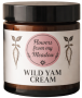 Flowers From My Meadow Wild Yam Cream Glass Jar - 100ml