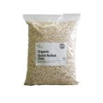 Bulk Organic Quick Rolled Oats 1KG