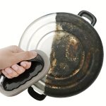 Magic Sponge Cleaning Brush For Kitchen - Melamine Pan Pot Grinder Knife Cleaner - Strong Decontamination Descaling Brushes - Un
