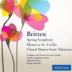 Britten: Spring Symphony hymn To St. Cecilia ... Cd