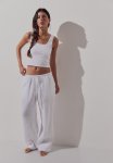 Linen Trousers - White